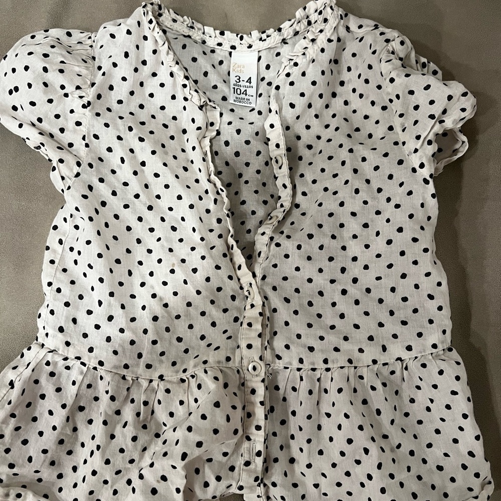 Zara kids blouse